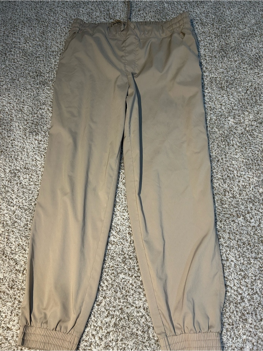 Eddie Bauer Tan Track Jogger Pants
